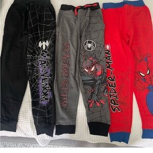 Marvel Sweatpants set of 3 Spider-Man Joggers
